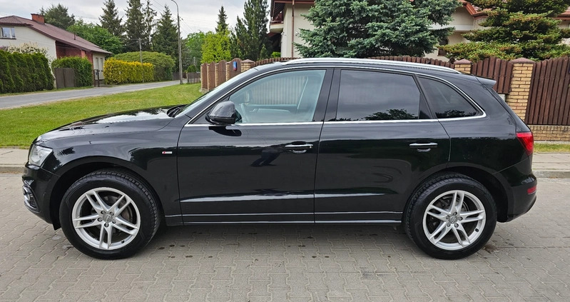 Audi Q5 cena 82900 przebieg: 218000, rok produkcji 2015 z Puszczykowo małe 742